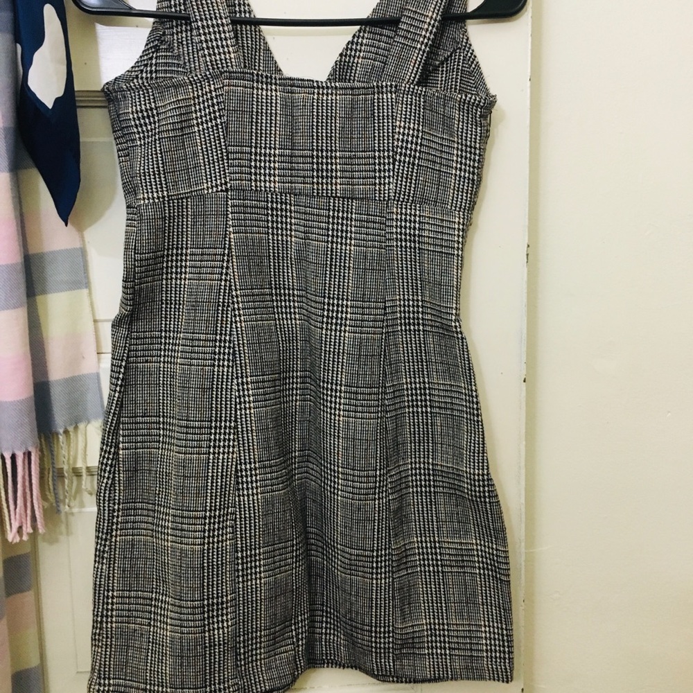 Checkered Mini Dress - Picture 2 of 3